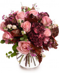 Burgundy Delight bouquet – imaginea 1