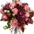 Buchet „Burgundy Delight”