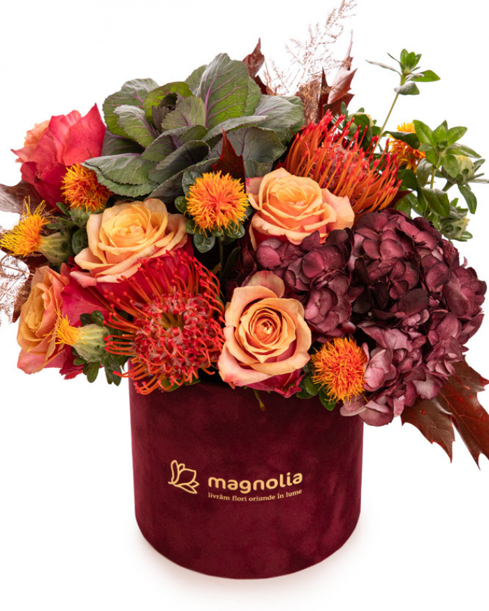 Aranjament floral „Nuanțe de toamnă” – imaginea 1
