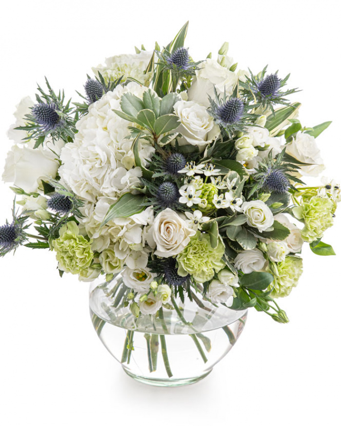 Buchet flori albe „Serenity”