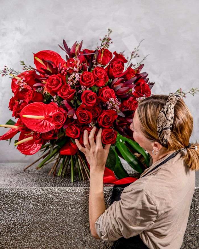 Buchet de lux „Love Story” – imaginea 3