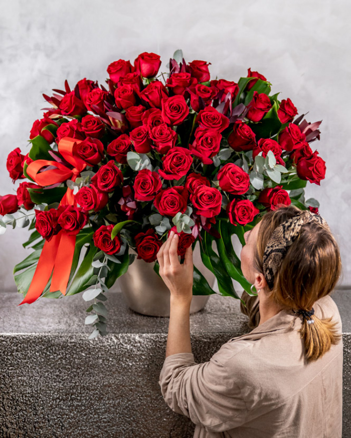 ”Power of Love” Luxury Arrangement – imaginea 1