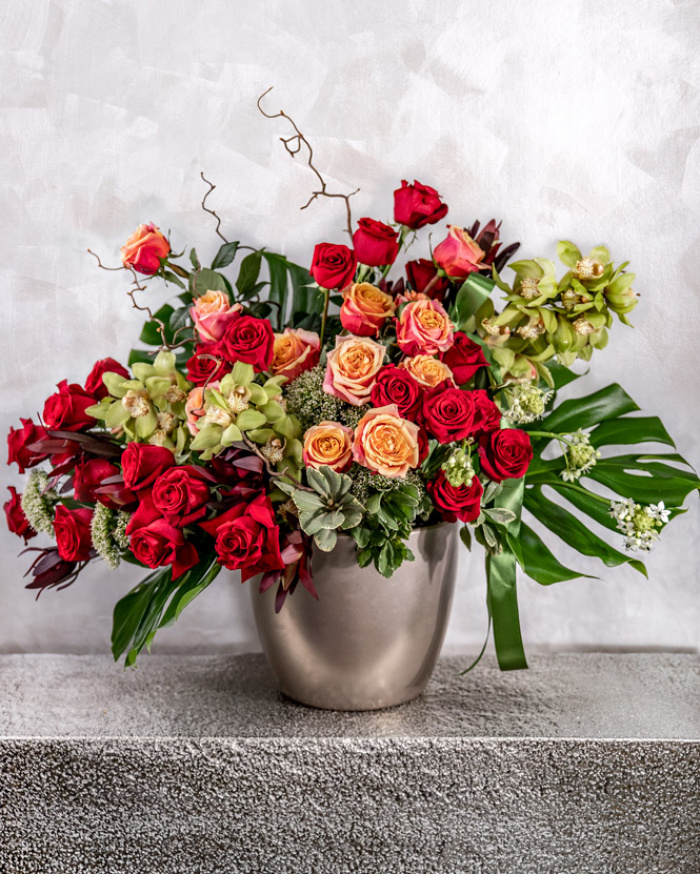 ”Beautiful garden” Luxury Arrangement – imaginea 2