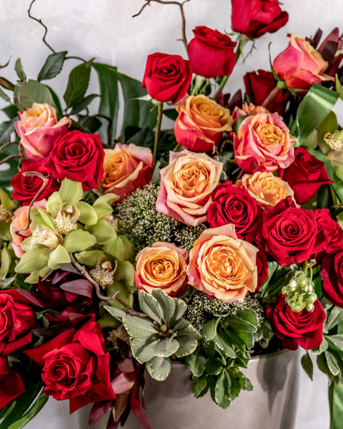 ”Beautiful garden” Luxury Arrangement – imaginea 3