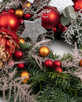 Table wreath with candles – imaginea 2