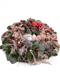 Advent decorative wreath
