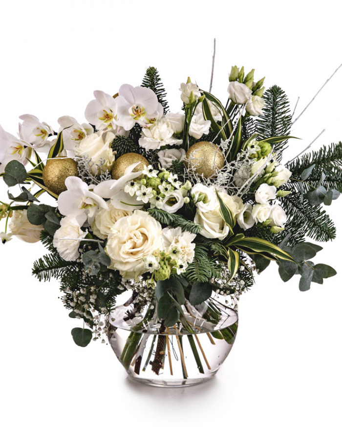 Let it Snow bouquet – the image 1