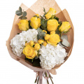 Buchet trandafiri "O zi însorită"