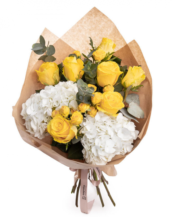 Buchet trandafiri "O zi însorită" – imaginea 1