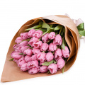 Buchet cu lalele roz