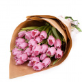 Buchet cu lalele roz