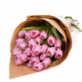 Buchet cu lalele roz