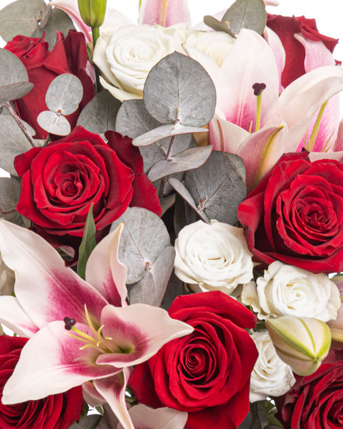 Buchet cu crini „Noblesse” – imaginea 2