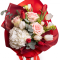 Buchet „Blushing flowers”