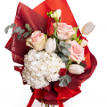 Buchet „Blushing flowers”