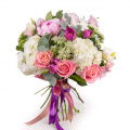 Buchet cu bujori „Soft Pink”