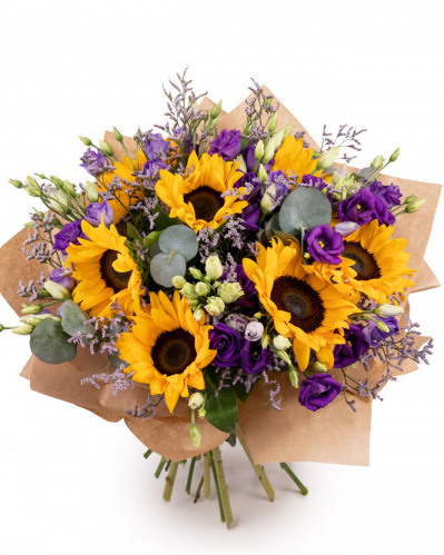 Buchet cu floarea-soarelui „Summer Vibes”