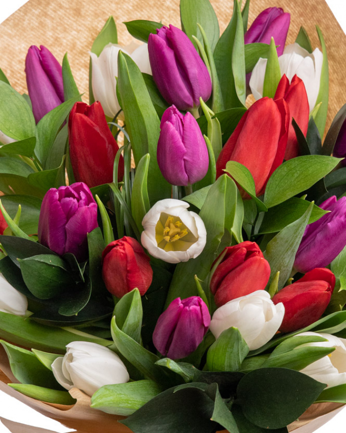 Buchet lalele „Sweetheart" – imaginea 2