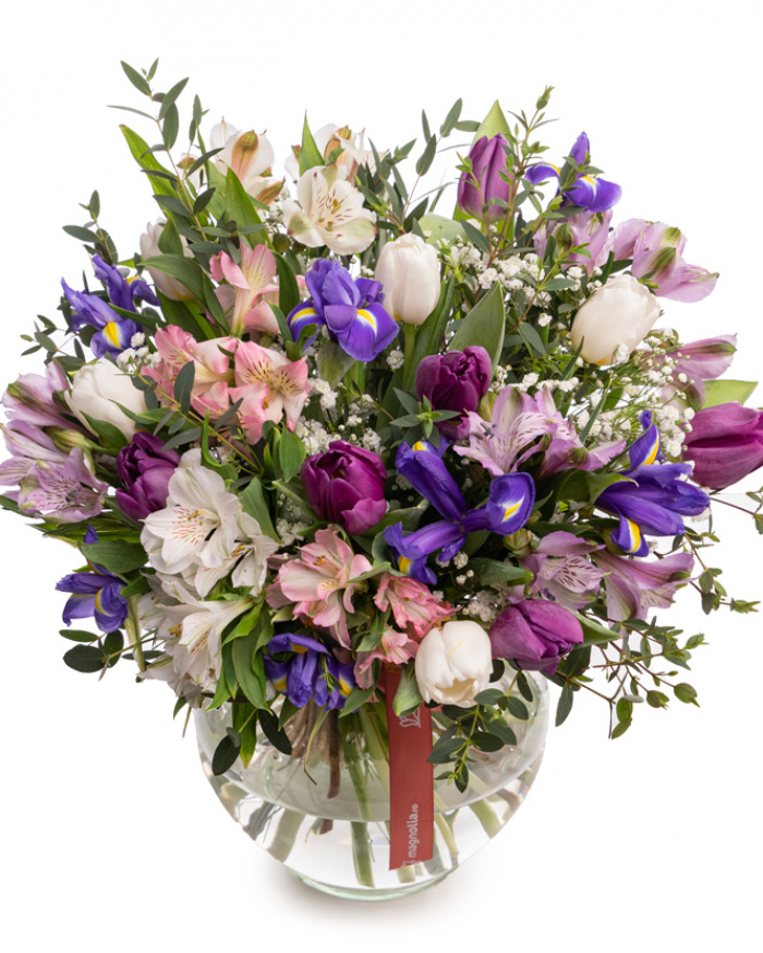 "Spring" flowers bouquet – imaginea 1