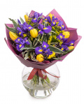 Buchet mix cu flori de primavara – imaginea 1