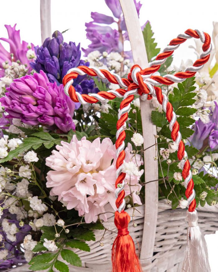  "Scent of Spring" hyacinths basket – imaginea 2