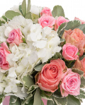 "Soft Touch" floral arrangement with roses – imaginea 2
