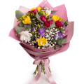 Buchet frezii colorate "Spring Elixir"