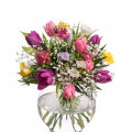 Buchet lalele și frezii "Spring Fantasy"