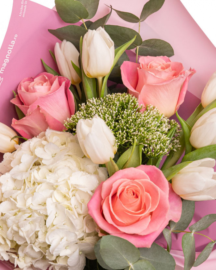 Buchet trandafiri „Tandrețe” – imaginea 2