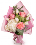 "Tenderness" roses bouquet
