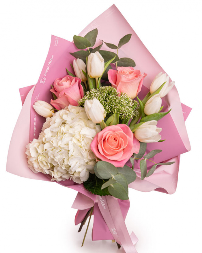 "Tenderness" roses bouquet