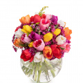 Buchet lalele "Simfonia Primăverii"
