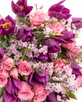 Buchet „Pink Delight" – imaginea 2