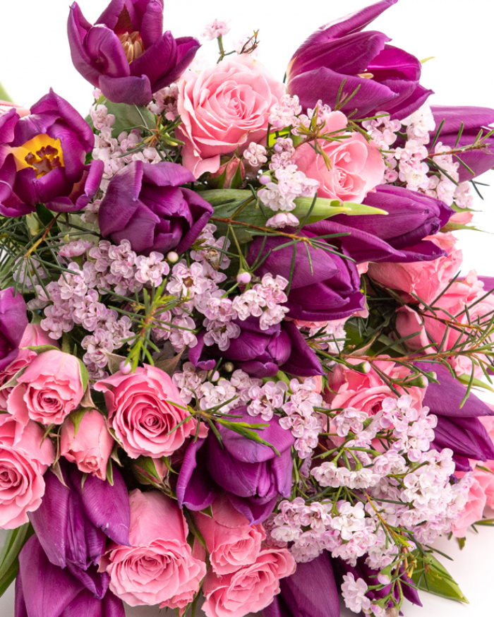 Buchet „Pink Delight" – imaginea 2