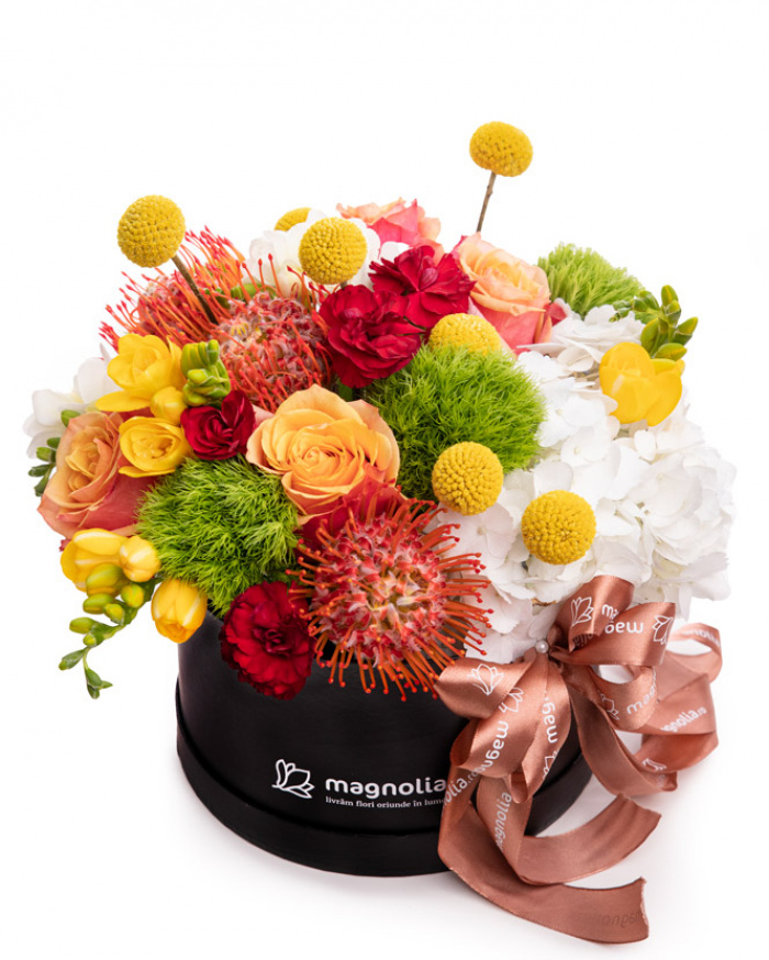 Aranjament floral „Grădina Fermecată" – imaginea 1