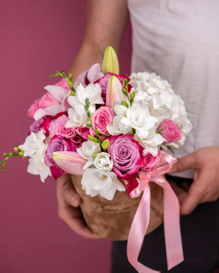 Aranjament floral "Sophisticated Summer" – imaginea 3