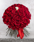 Buchet 101 trandafiri "Romantique Reverie" – imaginea 2