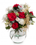 Buchet de iarnă cu trandafiri „Serenity Bloom” – imaginea 1