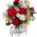 Buchet de iarnă cu trandafiri „Serenity Bloom”
