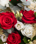 "Serenity Bloom” Winter Bouquet of Roses