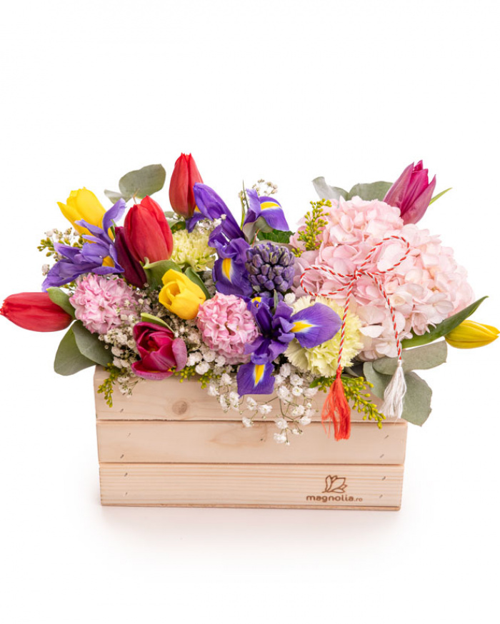 "Spring Garden" Floral Arrangement – imaginea 1