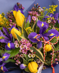 Buchet mix cu flori de primăvară – imaginea 2