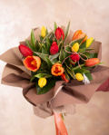 Buchet lalele „Primăvară în dar" – imaginea 3