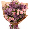 Buchet cu liliac „Pure joy"