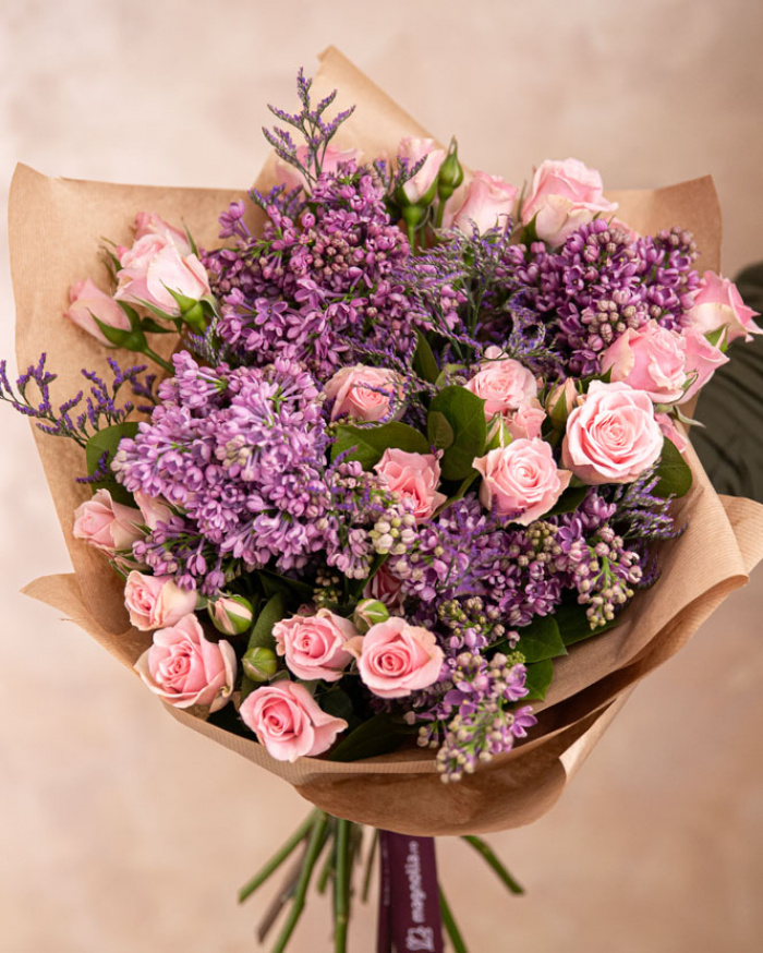 Lilac bouquet "Pure Joy" – imaginea 3