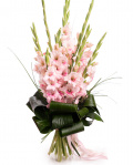 Buchet cu gladiole roz – imaginea 1