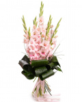 Buchet cu gladiole roz – imaginea 1