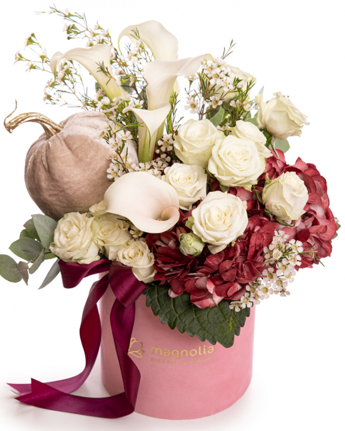 "Autumn Refinement" Flower Arrangement – imaginea 1