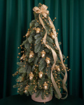 Gold Accents Christmas Tree – imaginea 3