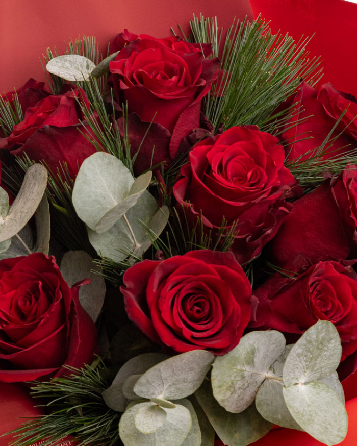 Buchet cu trandafiri roșii „Special Moments” – imaginea 2